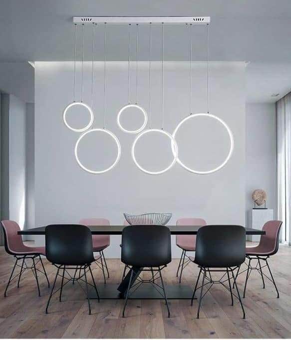 360° S2 Modern Ring Chandelier unique and elegant Pendant lighting