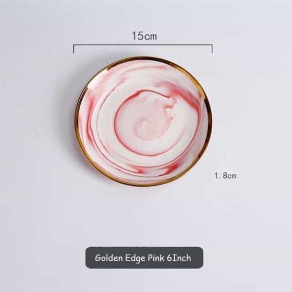 Mirage by Celiné Plate Plates Dorian Pink / 6 inch