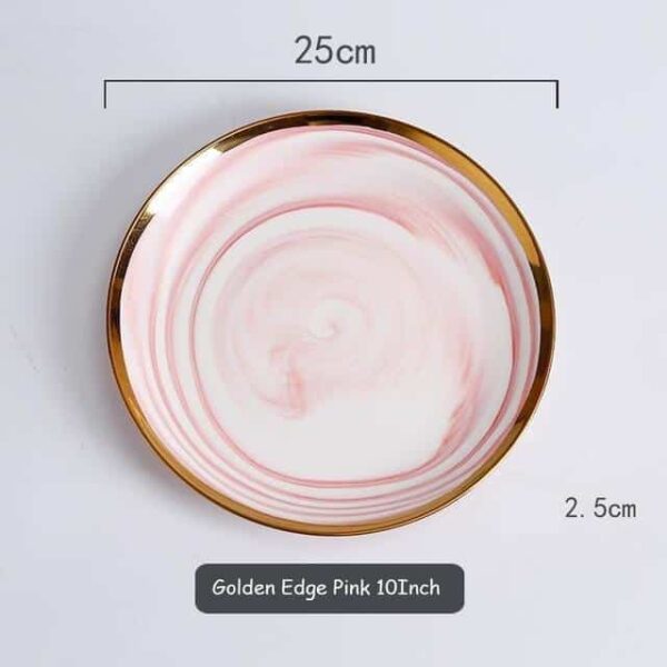 Mirage by Celiné Plate Plates Dorian Pink / 10 inch