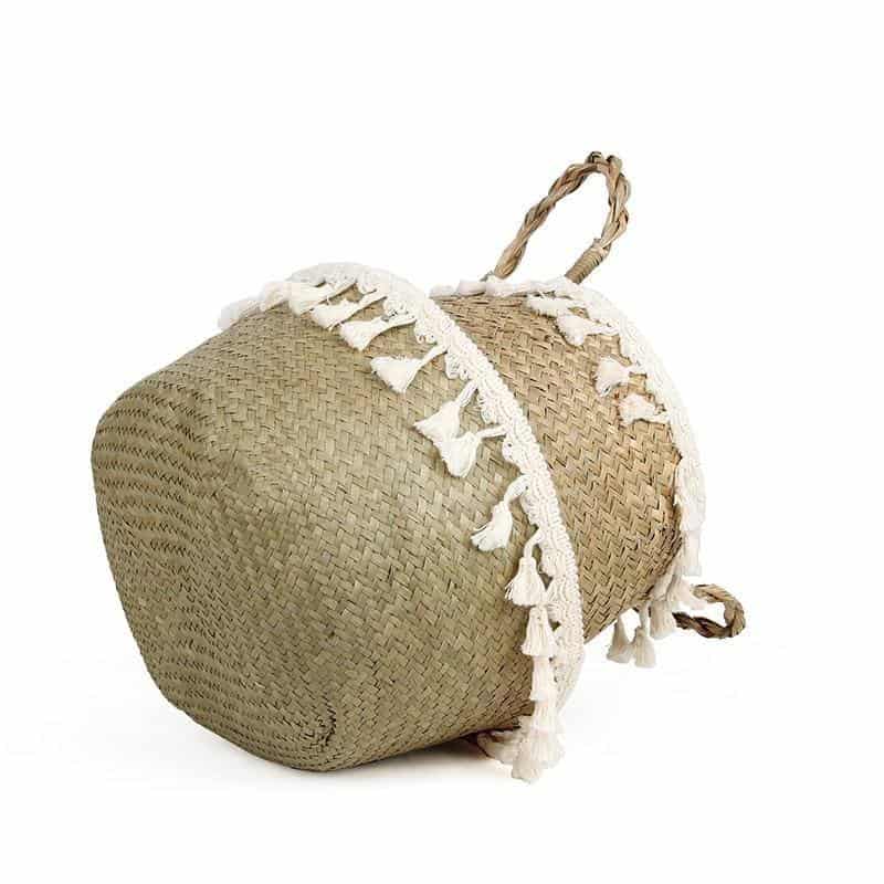 Folding-seaweed-wicker-basket-macrame-decoration-storage-basket-rattan-flower-pot-weaving-garden-flower-pot-storage_78f196e3-f7df-4f33-a037-01b94188724d Festival by Sebastian Odenberg unique and elegant Plant pot