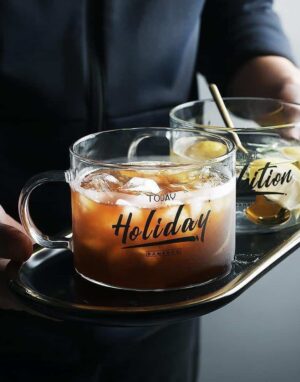 Holiday Glass / 2pcs Drinkware Holiday & Ambition / 500ml