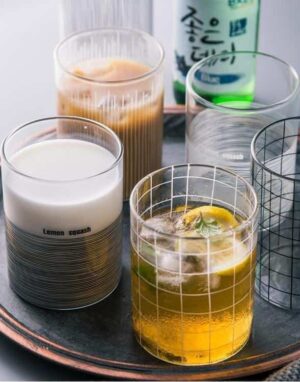 Minimalist Glass / 6pcs Drinkware