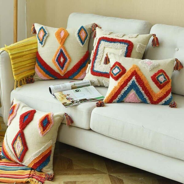 Moroccan Sleepwish Embroidery Cushion