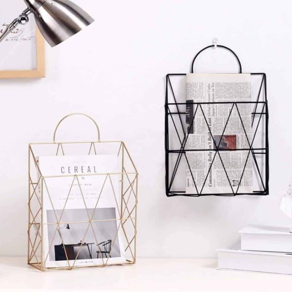 Harvest | Metal Wire Hanging Basket | Shelf By Valéry