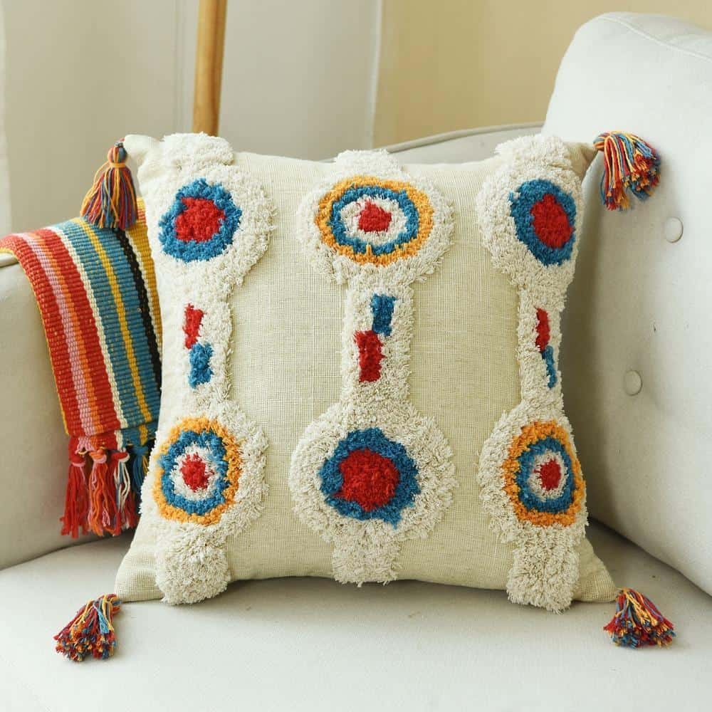 Moroccan Cushion Pillow Moroccan Circle/ 45x45cm