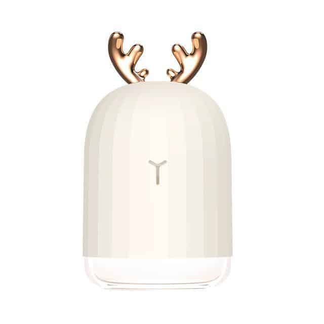 Essential Luxe Humidifier + Lamp Humidifier White deer