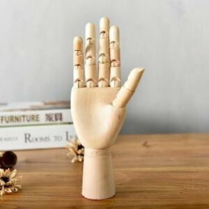 Movana Drottmovable Wooden Figure Decor Clean hand