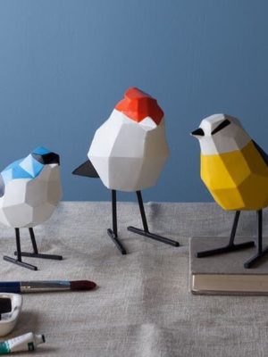 Ingiärd Birdsparkle Figure/Sculpture Decor 3 birds