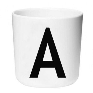 Letters by Una Hubmann Drinkware Letter A