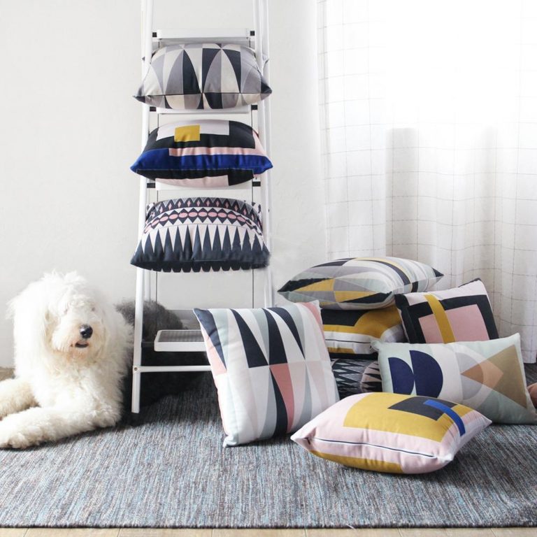 Complete Nordic Geometry | Celin&eacute; Printed Cushion Pillow 