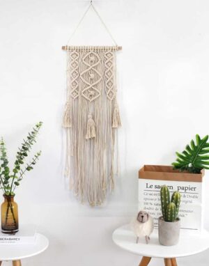 Lace by Ingrid Tapestery/Macrame Tapestry