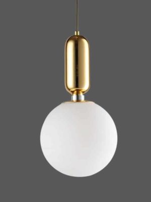 Milk Glass Globe | Mars Naked | Pendant Lighting unique and elegant Pendant lighting