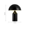 Harmony By Vista Table Lamp Pure Black / Big