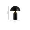 Harmony By Vista Table Lamp Pure Black / Medium
