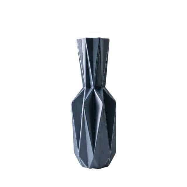Origami By Jasmine Bergmann Eyelash Black Large - Ceramic New Vase