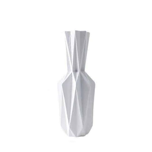 Origami By Jasmine Bergmann Artic White Large - Ceramic New Vase