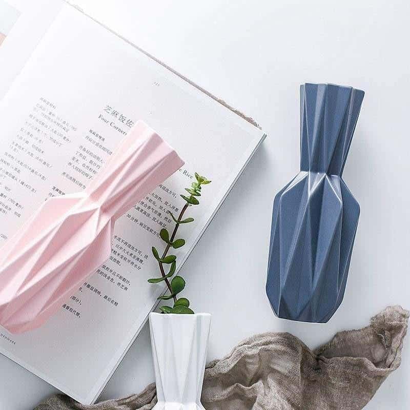 Origami By Jasmine Bergmann - Ceramic New Vase