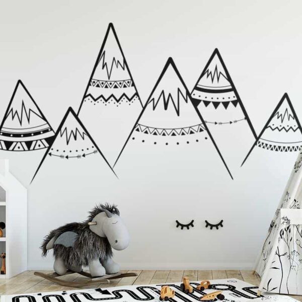 Mountains By Hexa Kids Wall Decals