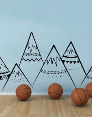 Mountains by Hexa Wall Sticker