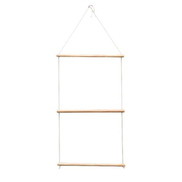 Simple Hanging Ladder | Wood Hanging Swing Rope