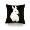French Kiss CelinÉ Cushion Pillow A Bunny Thinker / 45X45Cm