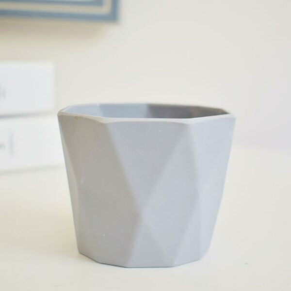 Little Hero by Jasmine Bergmann Vase Light Grey