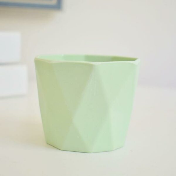 Little Hero by Jasmine Bergmann Vase Light Green