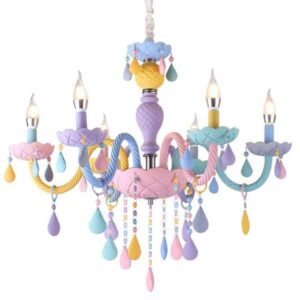 Fantasy Macaron Chandelier | Kids Room | Bedroom unique and elegant Pendant lighting Fantasy Chandelier
