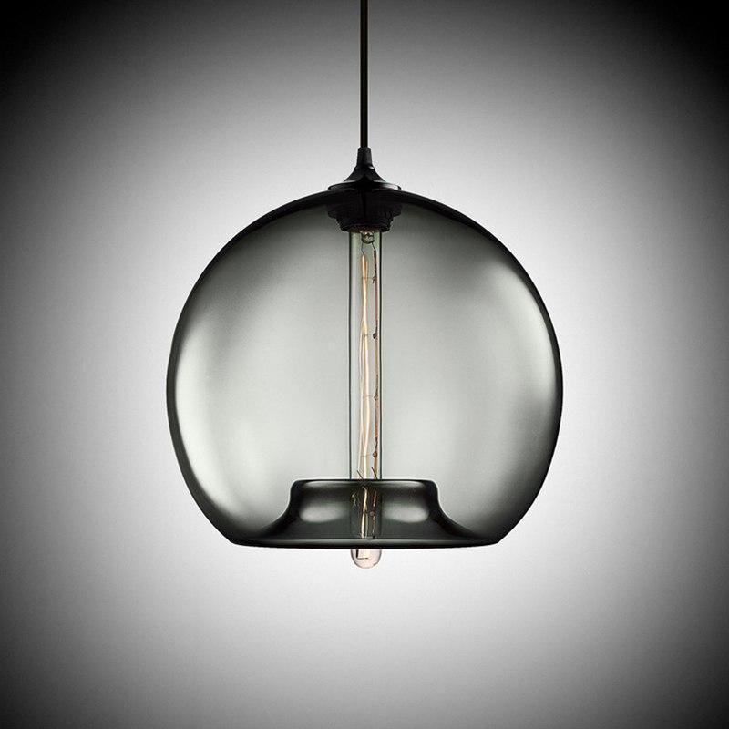 Freelight Glass Globe Pendant Light unique and elegant Pendant lighting gray