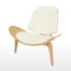 Lucetta Natural By Hannes MalmstrÖM / Legged Shell Chair Chair