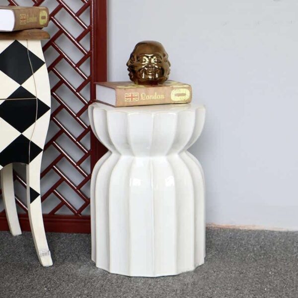 Kyleigh Goodman Porcelain Stool/Table