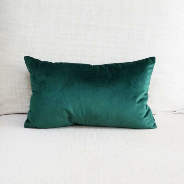 Emerald Green Luxe Pillowcase Pillow 30x50cm