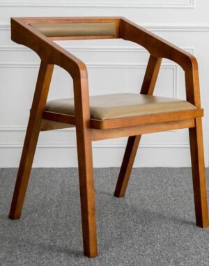 Livia by Marc Kandel Wood Chair Chair