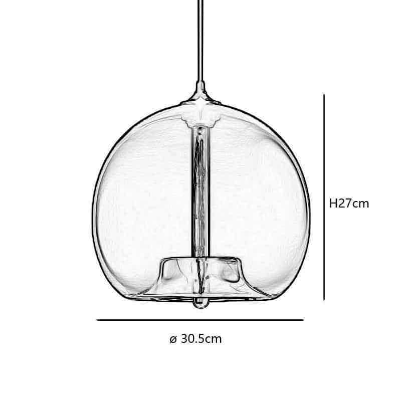 Freelight Glass Globe Pendant Light unique and elegant Pendant lighting