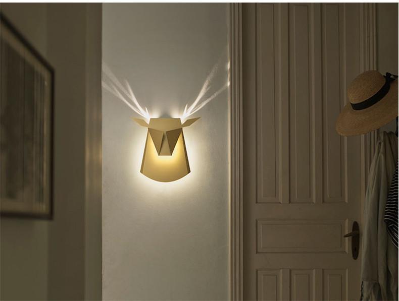 Golden Tjur BW, Wall/Bed Lamp Wall lamp