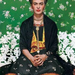 Rebel Frida Kahlo Meditation Canvas print - Wall Art