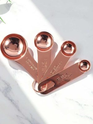 Tiffany by Chloé Stainless Measuring Scoop 4pcs/set unique and elegant Dinnerware Cup