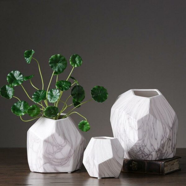 Marble Geometrik by Henry Jacobsson Vase Vase