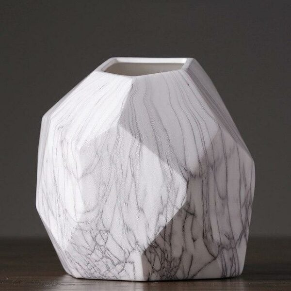 Marble Geometrik by Henry Jacobsson Vase Vase Geometrik XL