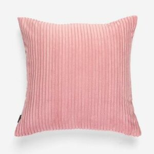Flocking Cushion by Celiné Pillow Pink / 60x60cm