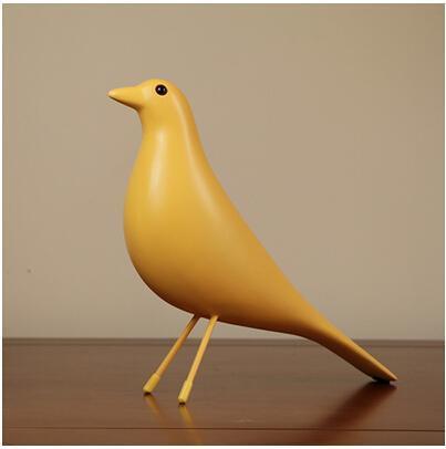 Angström FLY DOVE Bird unique and elegant Decor yellow / S