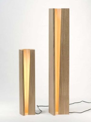 Sha Kimoto Wood Base  Floor/Table lamp LED Floor/Table Lamp Height 58cm