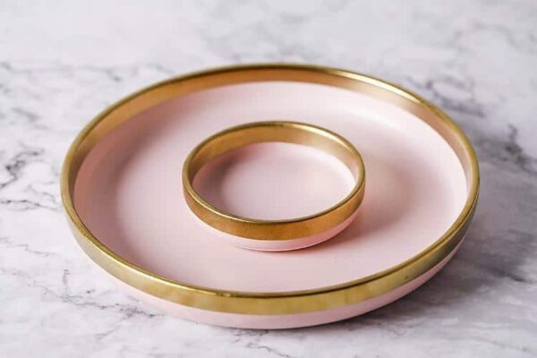 Fabienne Powder Collection Plate/Tray unique and elegant Plates