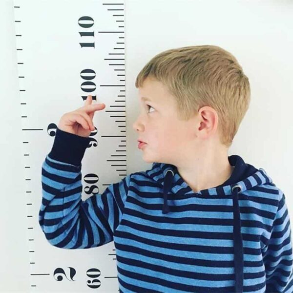 Ruler-in-the-Room Height Ruler Wall sticker