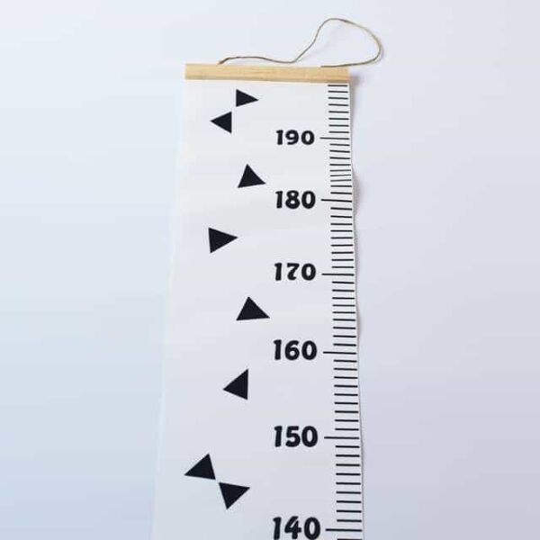 Ruler-in-the-Room Height Ruler Wall sticker Triangle