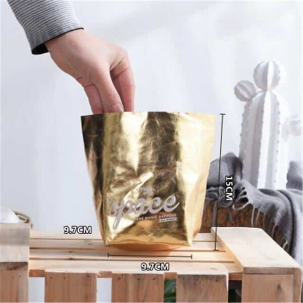 Flutterbag by Jasmine Bergmann Storage Gold/Black Storage bag L / Extravagant gold