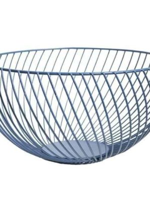 Nordic by Frederick Vaux / Wire Baskets Basket Navy blue