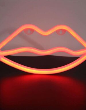 Superstar Love Red Lips Wall/Table Light Table/Wall lamp