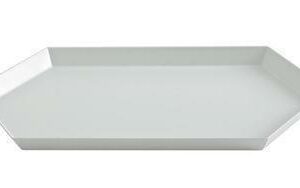 Polygon by Henry Jacobsson Tray Smoky white / L