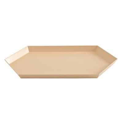 Polygon by Henry Jacobsson Tray Free apricot / L